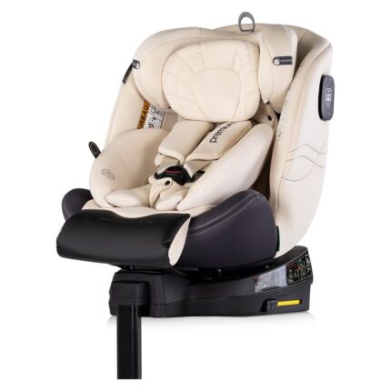 CHIPOLINO Premium 360° i-Size car seat with ISOFIX, 40-150 cm, biscotti, STKPR02503BI