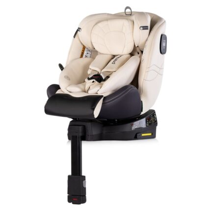 CHIPOLINO Premium 360° i-Size car seat with ISOFIX, 40-150 cm, biscotti, STKPR02503BI