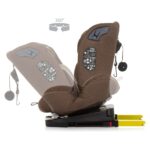 Karrige makine CHIPOLINO X-Factor 360° i-Size me ISOFIX, 40-150 cm, makadamia, STKXF0244MA