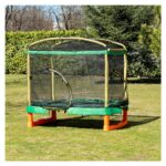 Trampolinë Chipolino Playground 200 cm me rrëshqitëse, lëkundëse dhe shkallë