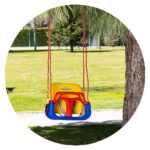 Trampolinë Chipolino Playground 200 cm me rrëshqitëse, lëkundëse dhe shkallë