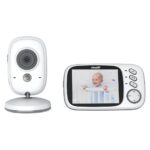 Video monitor për bebe CHIPOLINO Polaris me ekran LCD 3,2 inç, VIBEFP241SI
