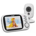 Video monitor për bebe CHIPOLINO Polaris me ekran LCD 3,2 inç, VIBEFP241SI