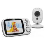 Video monitor për bebe CHIPOLINO Polaris me ekran LCD 3,2 inç, VIBEFP241SI