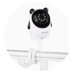 Video monitor për bebe CHIPOLINO Titan me ekran 7 inç Full HD, i bardhë, VIBEFTI02501WH