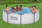 Bestway Pishinë me skelet metalik, 305 x 76 cm