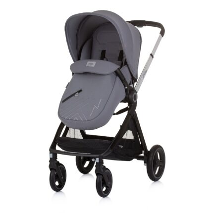 Karroca për bebe Chipolino Elite 3 në 1, Granite (gri)