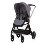 Karroca për bebe Chipolino Elite 3 në 1, Granite (gri)