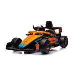 Акумулаторска количка McLaren Formula 1 портокалова - Chipolino