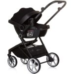 Chipolino Linea baby stroller, obsidian