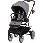 Chipolino Linea 3-in-1 baby stroller, Ash (grey)