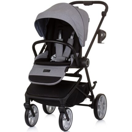 Karrocë për bebe Chipolino Linea 3 në 1, Ash (gri)
