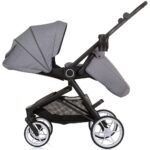 Chipolino Linea 3-in-1 baby stroller, Ash (grey)