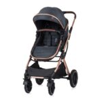 Karrocë kombinuese CHIPOLINO Zara 2 në 1, deri në 22 kg, antracit, KKZAT02201AN
