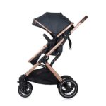 Karrocë kombinuese CHIPOLINO Zara 2 në 1, deri në 22 kg, antracit, KKZAT02201AN