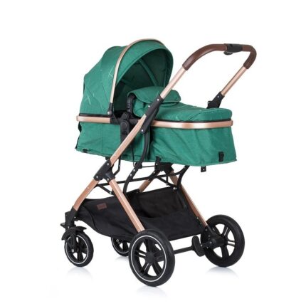 CHIPOLINO Zara 2-in-1 combi stroller, up to 22 kg, avocado, KKZAT02204AV